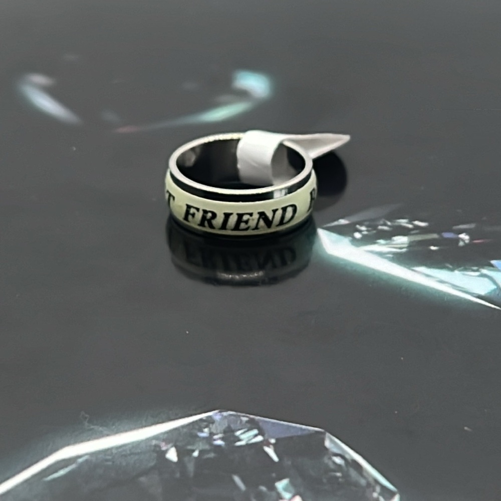 Glowing In The Dark Ring Size 17 - Picture 2 of 2